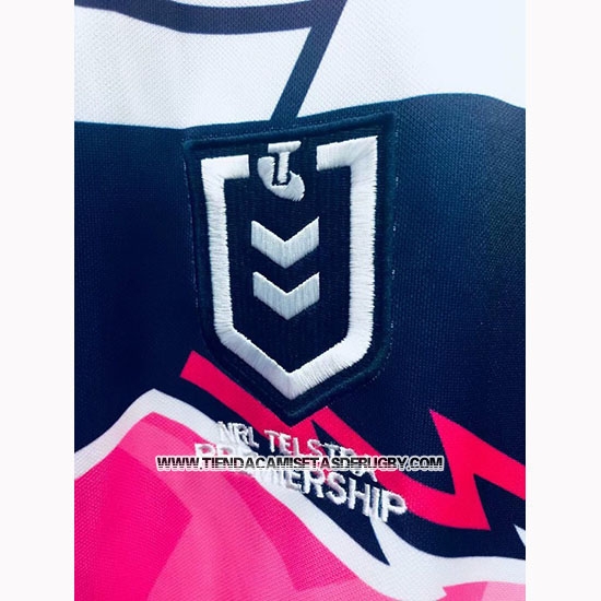 Camiseta North Queensland Cowboys Rugby 2019-2020 Conmemorative Rosa